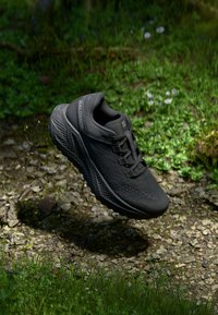 Salomon AERO GLIDE 3 - Trail running shoes - phantom/black