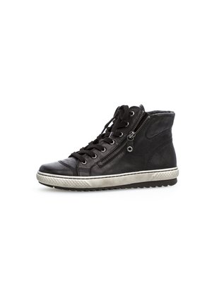 Lace-up ankle boots - schwarz