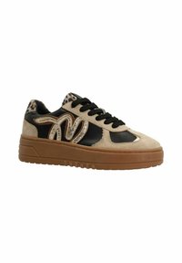 Manfield SNEAKER MIT DETAILS - Trainers - taupe