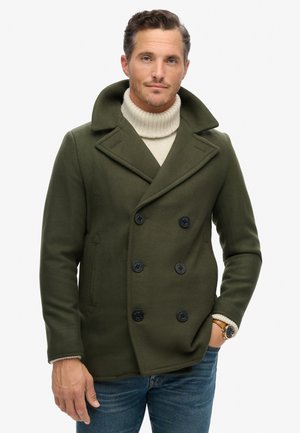 Superdry & Co MERCHANT STORE PEA - Halflange jas - dark moss green