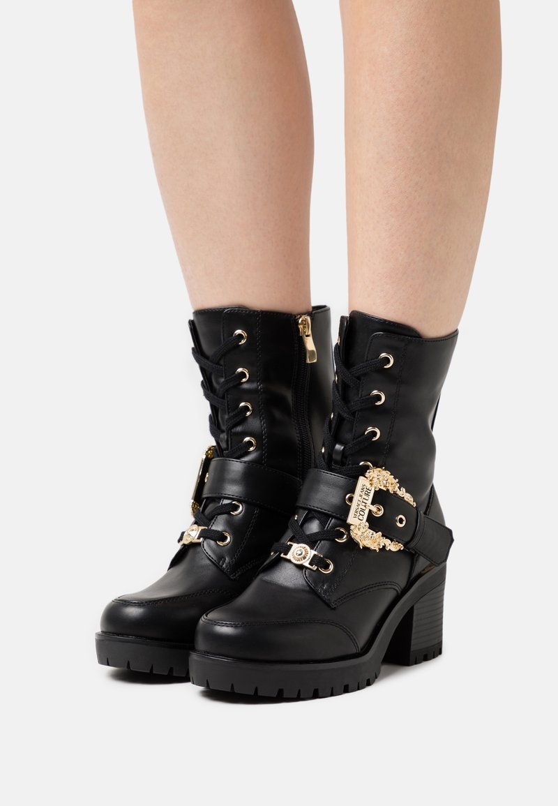 Versace Jeans Couture Nauhalliset nilkkurit - black