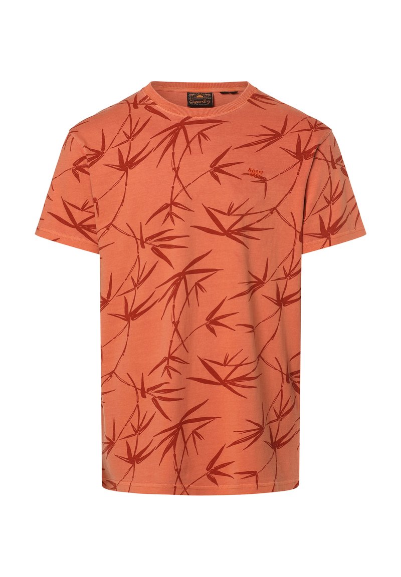 Superdry & Co T-shirt print oranje