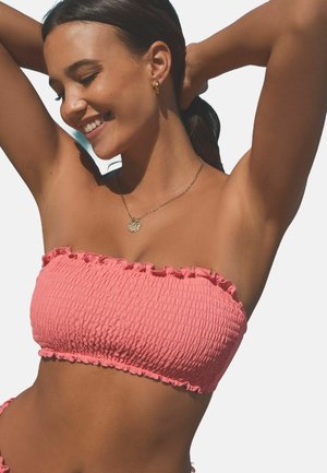 Bikini-Top - coral pink