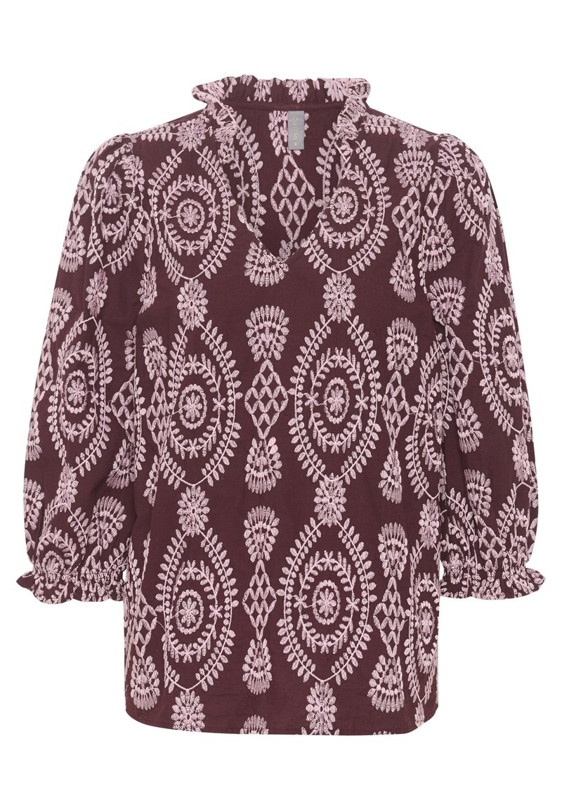 culture Blouse bordeauxrood culture Blouse bordeauxrood