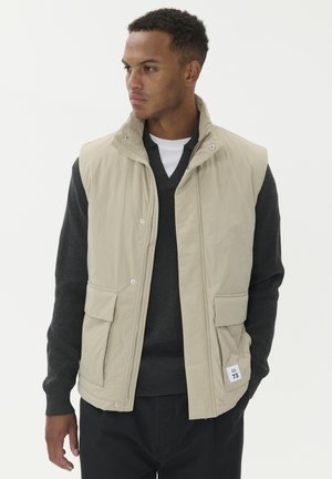 MAALEJANDO - Waistcoat - plaza taupe