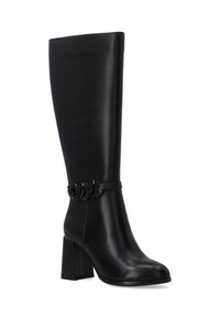VENEZIA BOOTS - Kozačky na platformě - black
