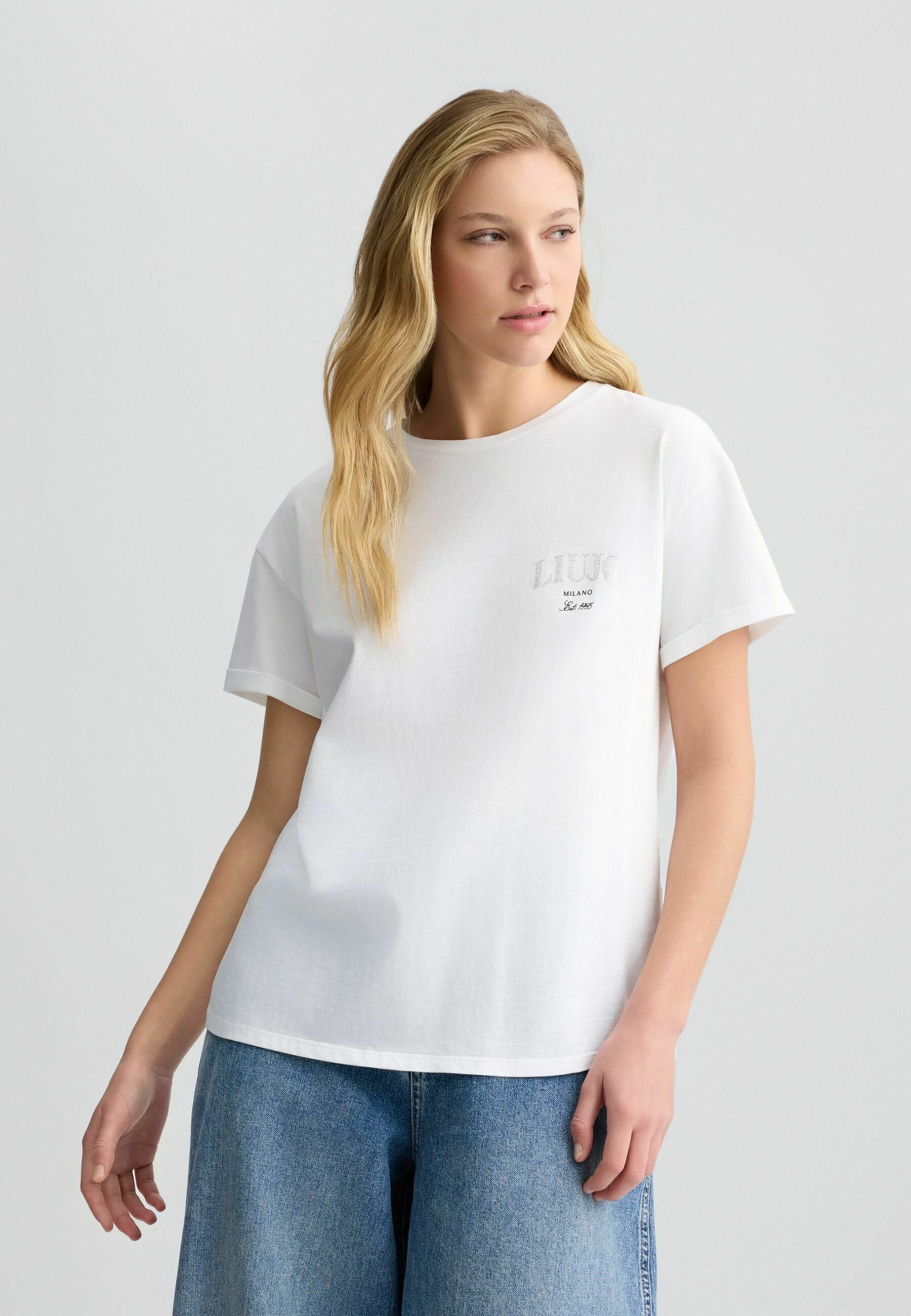 White Magliette Morato ANTONY MORATO MMKS02213-FA100144 T-shirt Manches  Courtes