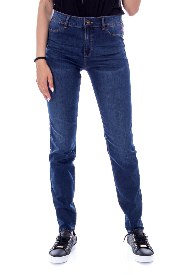 Desigual Slim fit jeans blauw denim/bluedenim Desigual Slim fit jeans blauw denim/bluedenim