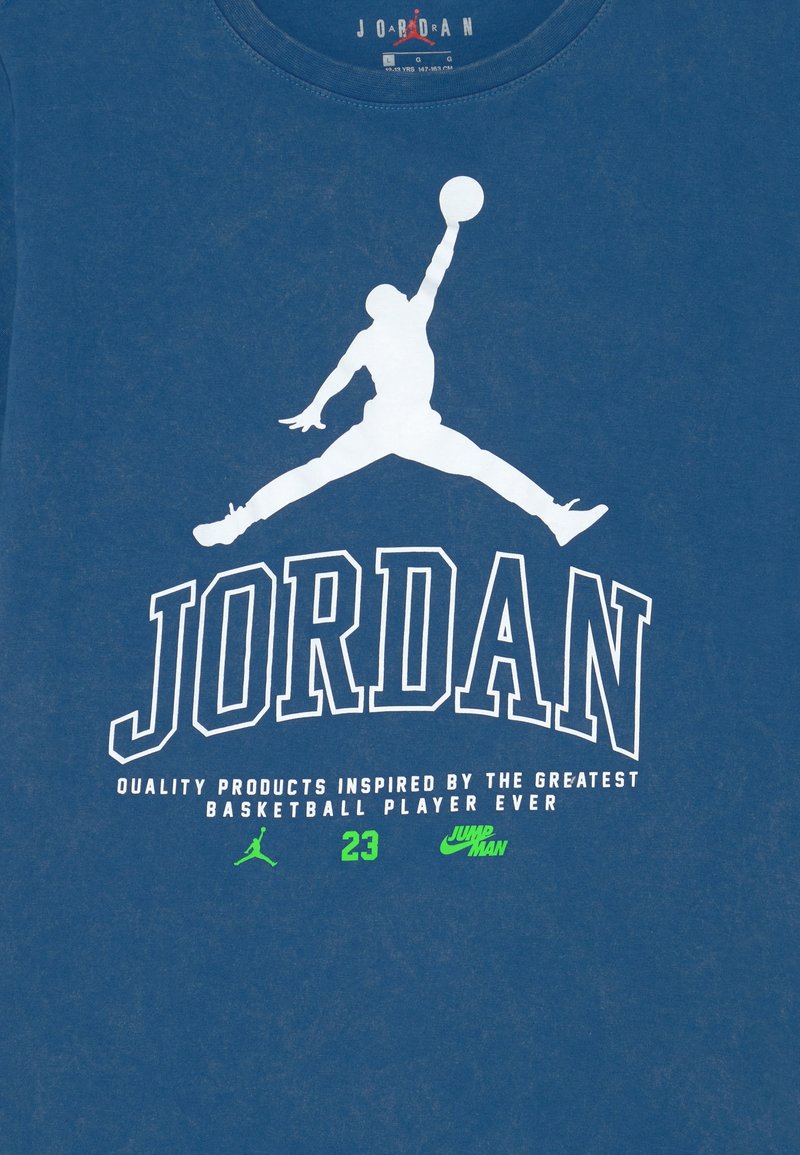 Kinder Shirts | Jordan NO LOOK TEE T-Shirt print dark marina blue/dunkelblau - NX14855 Kinder Shirts | Jordan NO LOOK TEE T-Shirt print dark marina blue/dunkelblau - NX14855
