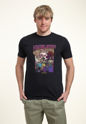 STRANGE WORLD VENTURE BEYOND - Camiseta estampada - navy blue