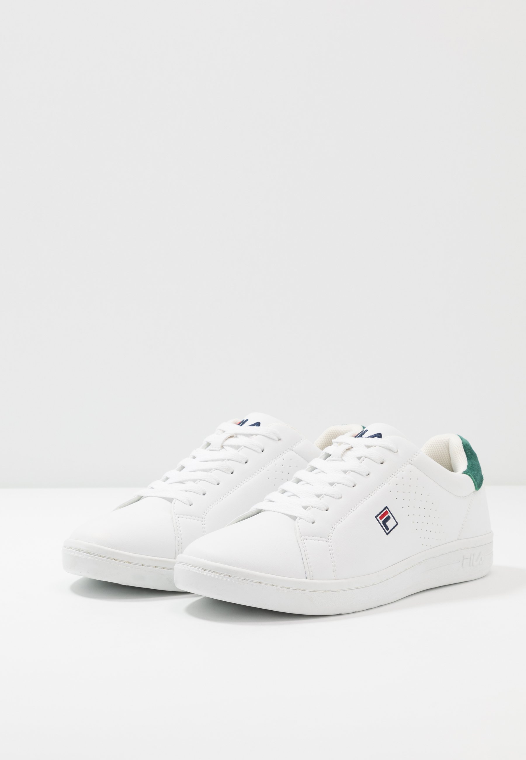 Fila CROSSCOURT 2 F LOW Treningssko whitegreener Fila CROSSCOURT 2 F LOW Treningssko whitegreener