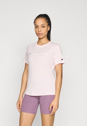 ICONS TONAL SLIM FIT CREWNECK  - Basic T-shirt - pink