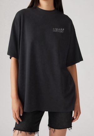 Print T-shirt - black