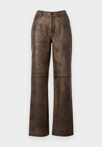 VIBRAY TROUSER - Skinnbukser - brown stone