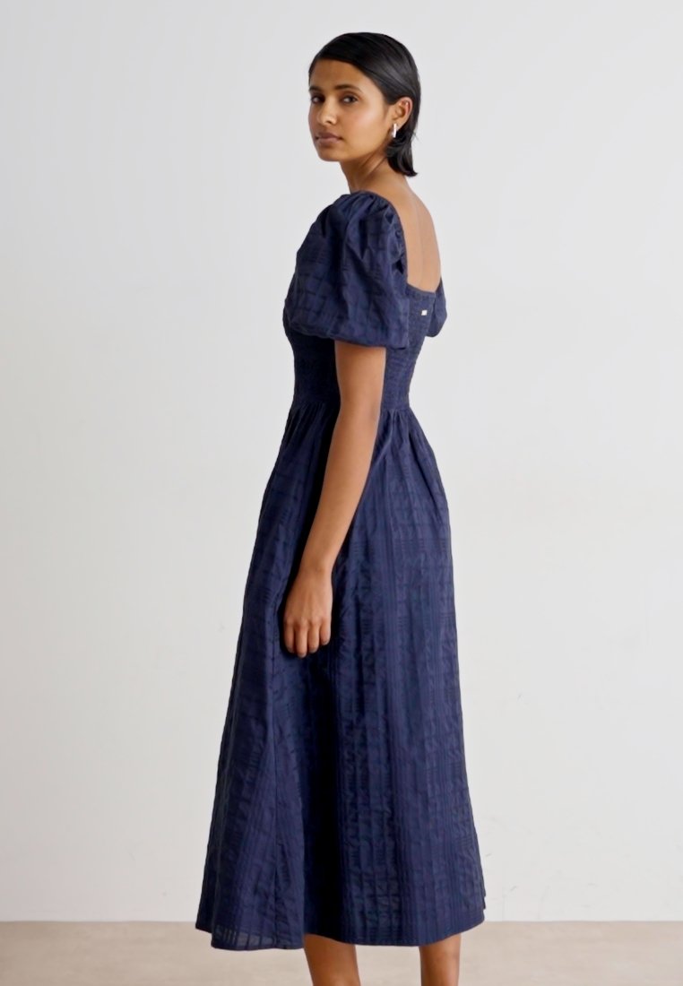 Barbour MACY MIDI DRESS - Day dress - navy/dark blue - Zalando