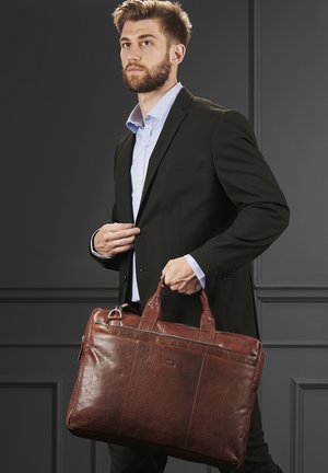 LUCLEON MONTREAL - Laptop bag - brown