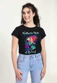 Henry Tiger THE LITTLE MERMAID MAKE A SPLASH - Camiseta estampada - black