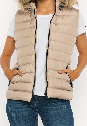 Bodywarmer - beige