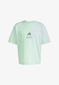 Wybrany, frozen green grey strata