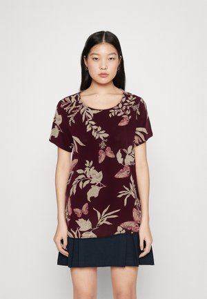 Vero Moda VMEASY - T-shirts med print - winetasting