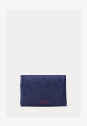 Polo Ralph Lauren, POLO PLAY LEATHER SNAP CARD CASE - Punge - ink