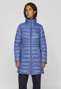VILA Cappotto invernale - bijou blue