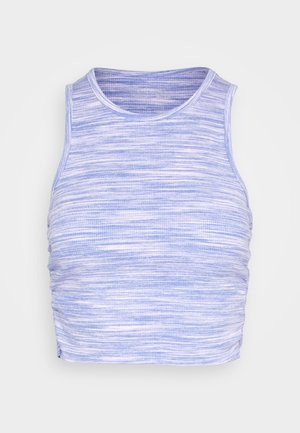 aerie, HIGH RUCHED TANK SPACE DYE - Topper - classic blue
