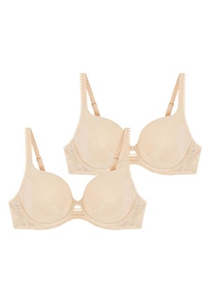 2-PACK  - Beugel BH - beige