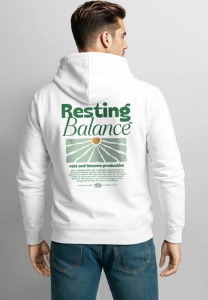 BACKPRINT   - Hoodie - weiß