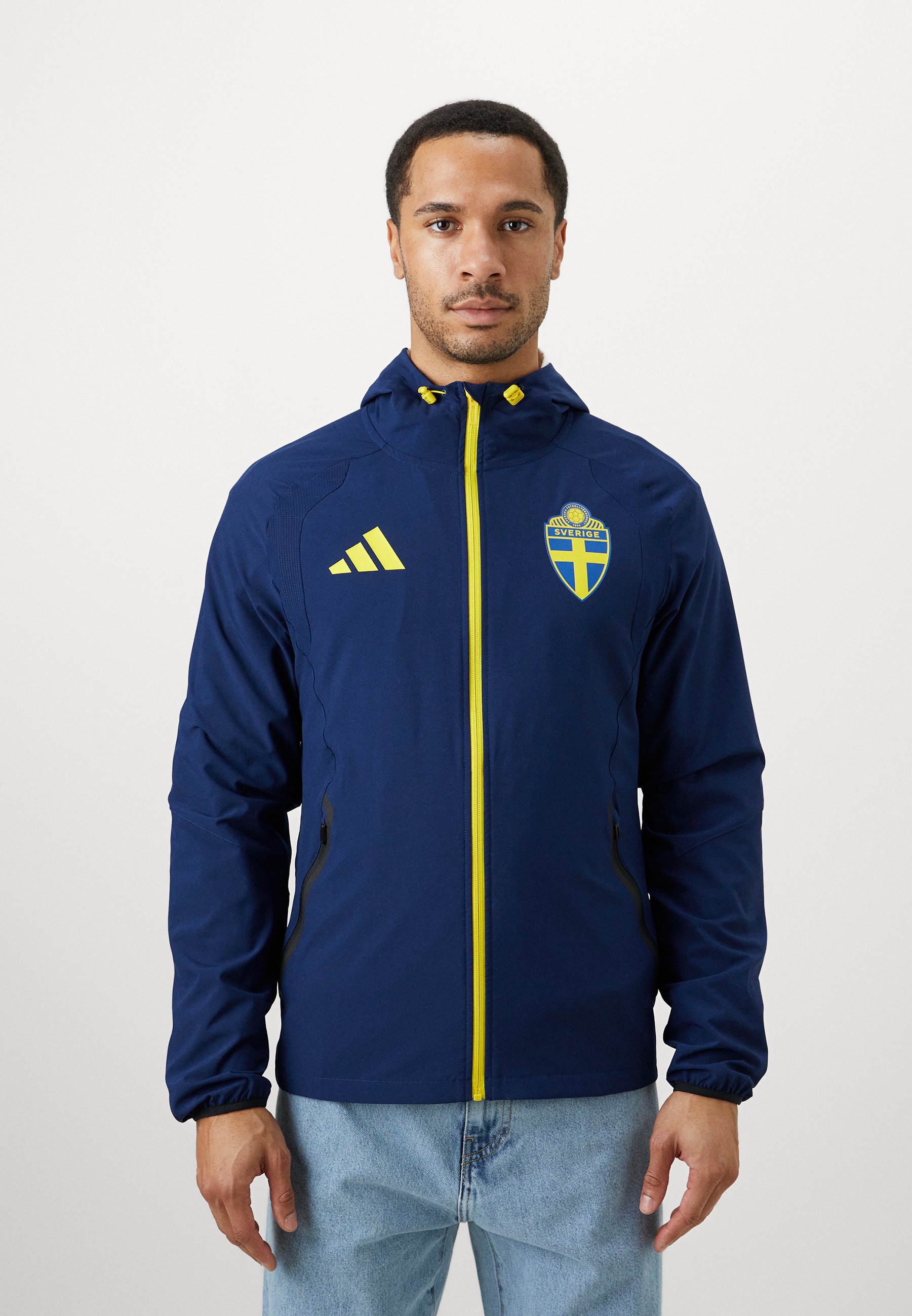 adidas Performance SVFF SWEDEN TIRO TRAVEL FULL ZIP - National