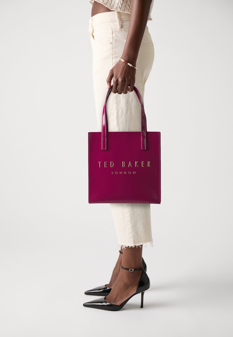 Ted Baker CRINION SMALL ICON BAG - Handväska - deep pink
