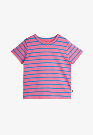 Mini Rodini UNISEX - Nyomott mintás póló - pink