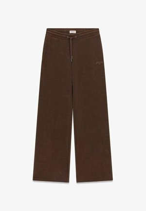 Guess, GJ RIB TRACK PANT - Pantalon de survêtement - g ea dark coffee