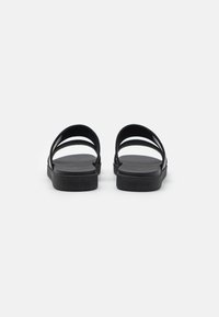Calvin Klein DOUBLE STRAP - Ciabattine - black