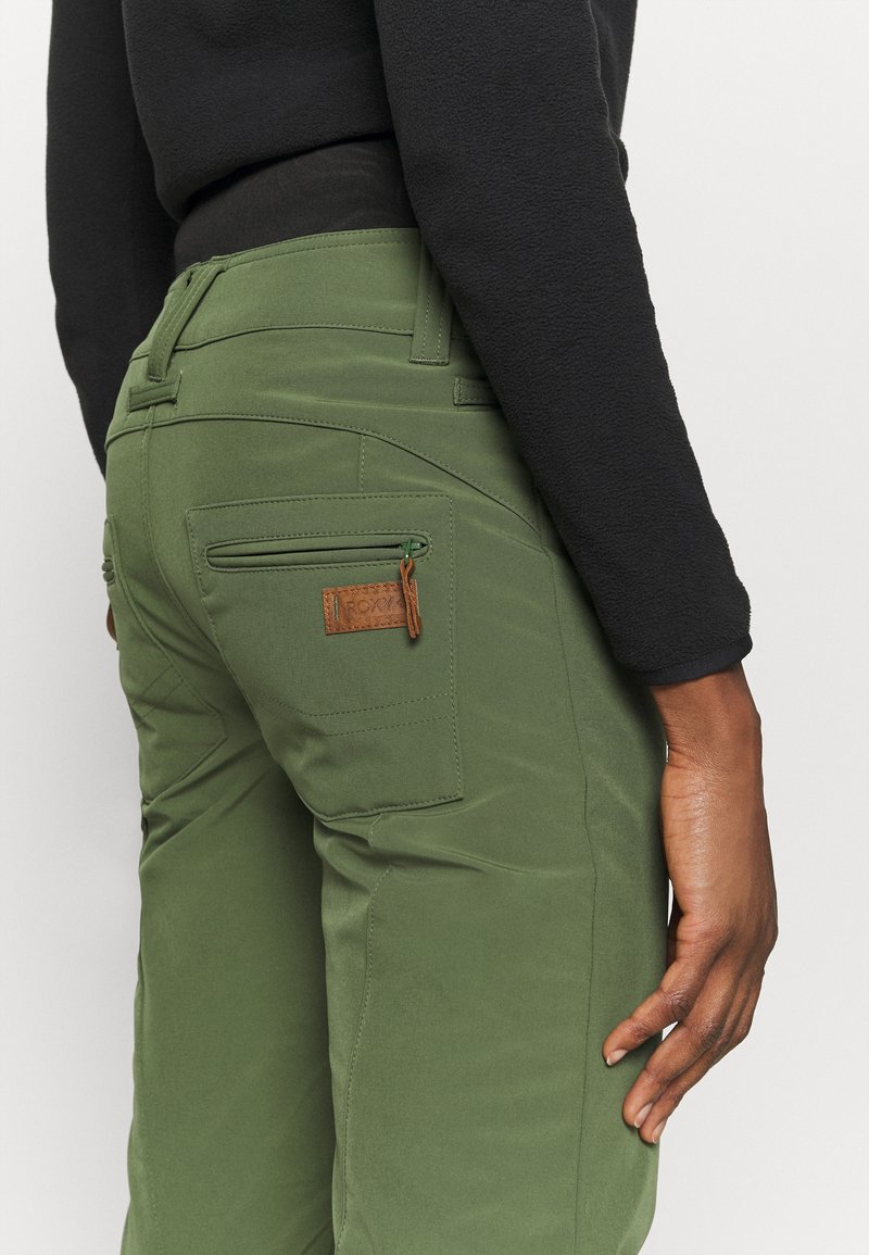 Damen Sportbekleidung | Roxy RISING HIGH Schneehose bronze green/schwarz - KQ36412 Damen Sportbekleidung | Roxy RISING HIGH Schneehose bronze green/schwarz - KQ36412
