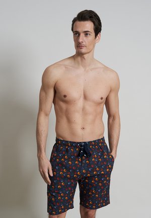 BERMUDA - Pyjama bottoms - blau dunkel/allover