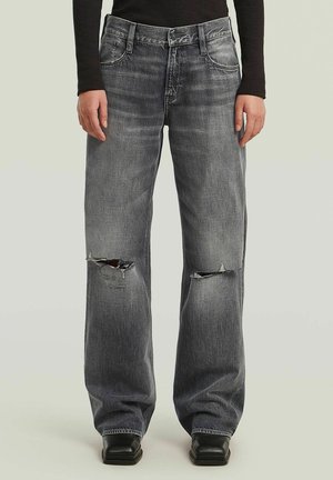 JUDEE  - Jeans baggy - faded scoria grey destroyed