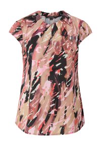 comma GEMUSTERTE - Bluse - mehrfarbig