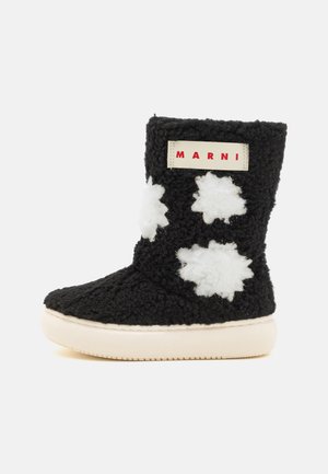 Marni UNISEX - Winter boots - black/white