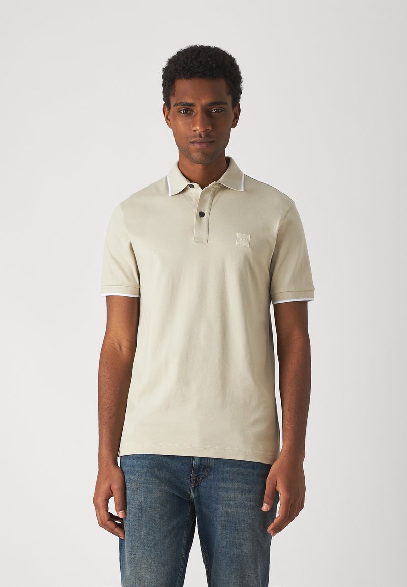BOSS - PASSERTIP - Polo shirt - light beige, Enlarge