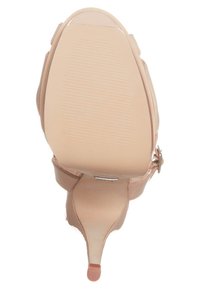 Buffalo Sandály na platformě - nude