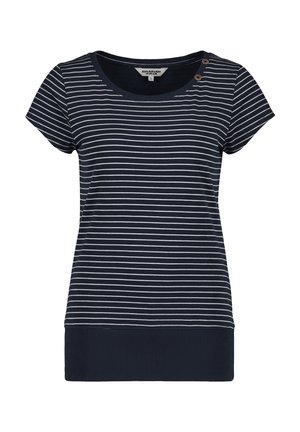 alife & kickin, ALIFE & KICKIN T-SHIRT ADELINEAK P SHIRT - T-Shirt print - marine