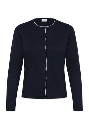 Saint Tropez, MILASZ CONTRAST STRIPE - Cardigan - nightsky ice contrast