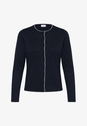 Saint Tropez, MILASZ CONTRAST STRIPE - Cardigan - nightsky ice contrast