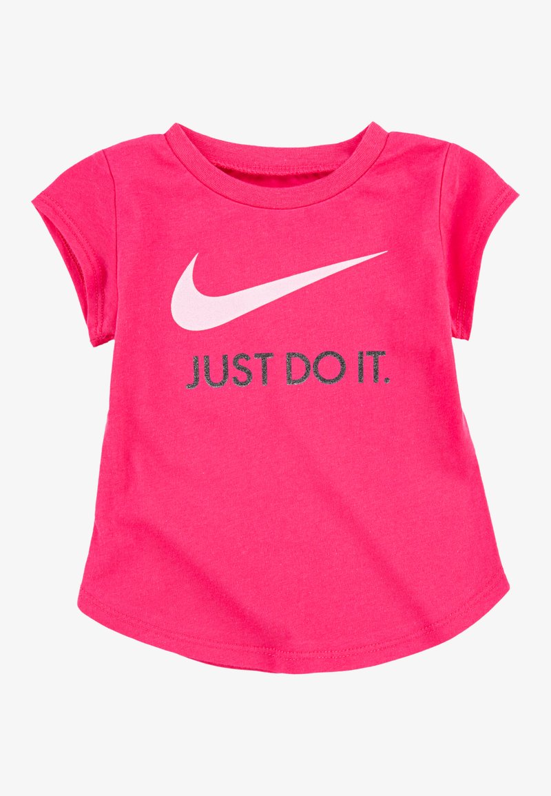 Nike Sportswear - TEE - Marškinėliai su spaudiniu - dark hyper pink, Padidinti