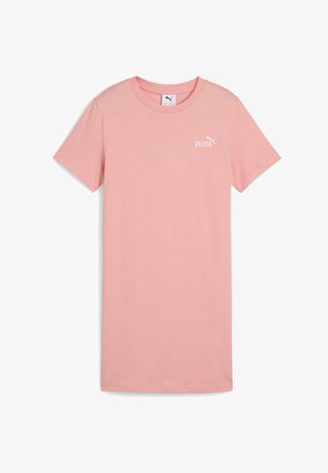 SMALL LOGO SHORTSLEEVE - Haljina od žerseja - pink fruit