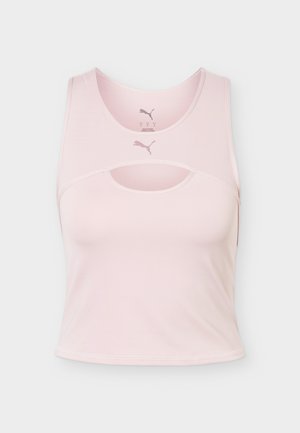 Puma, SHAPE KEYHOLE TANK - Débardeur - misty pink