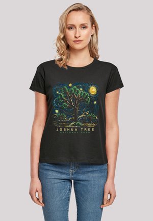 US NATIONAL PARKS JOSHUA TREE OIL ON STYLE - Print T-shirt - schwarz