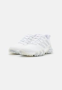 adidas Golf CODECHAOS 22 SPIKELESS - Golfo batai - footwear white/silver metallic/clear pink