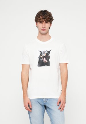 DOBERMANN - Tričko s potlačou - white